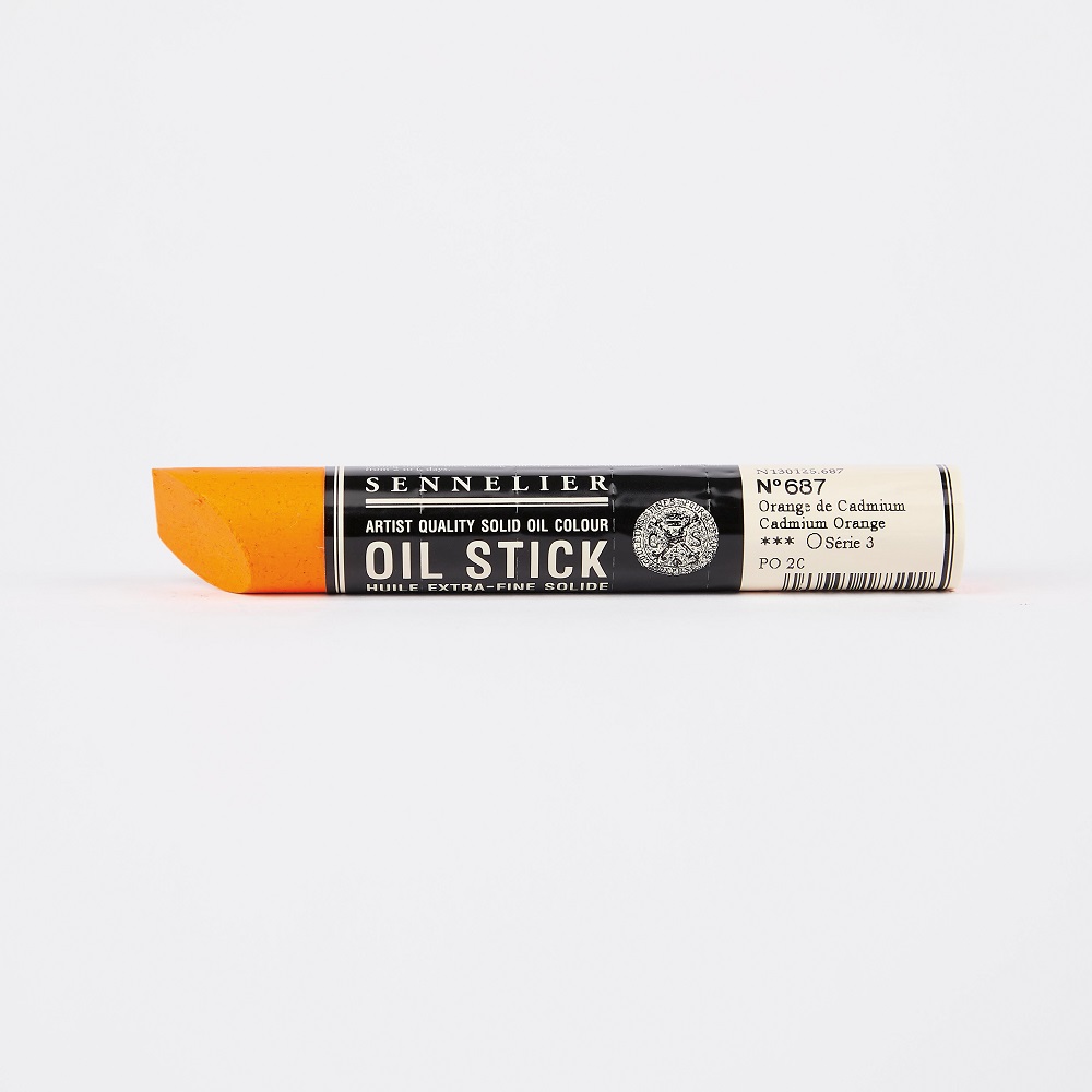 Sennelier Artist Oil Stick 38ml - 687 Cadmium Orange (S3)