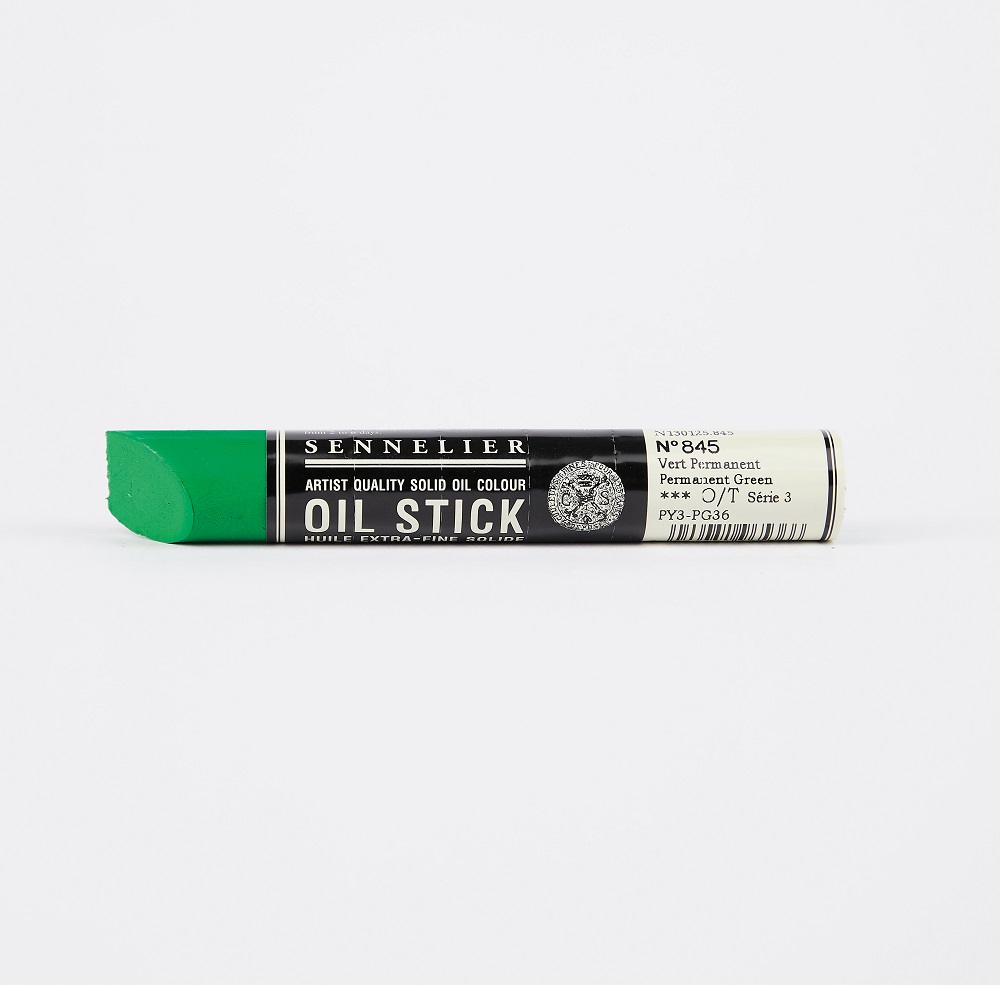 Sennelier Artist Oil Stick 38ml - 845 Permanent Green (S3)