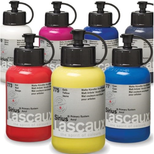 Lascaux Sirius Primary System acrylverf 250ml - 770 White