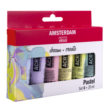 Amsterdam Standard acrylverf - PASTEL SET 6x20ml