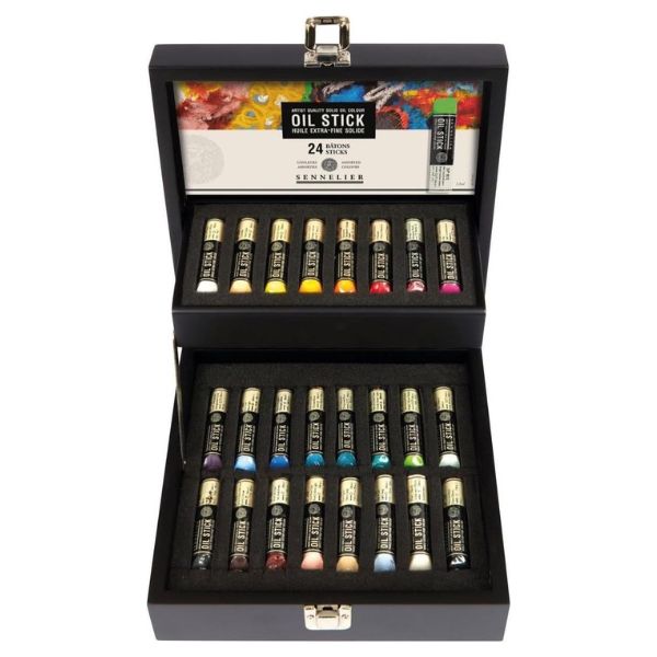 Sennelier Artist Oil Stick - KIST 24 kleuren 12ml