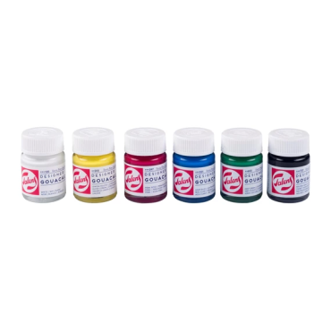 Talens Gouache Extra Fijn colour mixing set 6x16ml